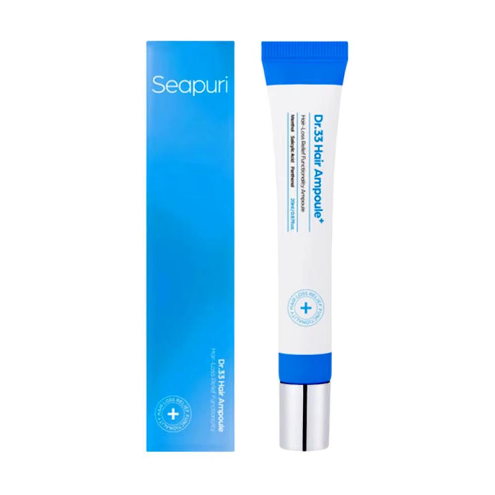 Seapuri Scalphy Hair Essence Roll-On Ball Long-Lasting Moisturizing Deep Nourishing Refreshing Repairing Smoothing Hair Care