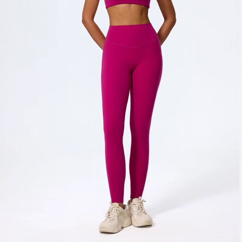 Super Soft Fabrics High Waist Leggings Quick-Dry Gym Yoga Pants Running Workout Tights Push up Sports Leggings Women