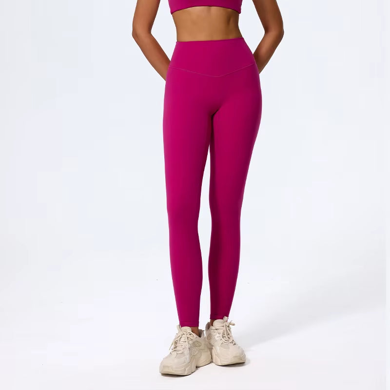 Super Soft Fabrics High Waist Leggings Quick-Dry Gym Yoga Pants Running Workout Tights Push up Sports Leggings Women