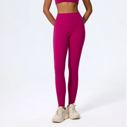 Super Soft Fabrics High Waist Leggings Quick-Dry Gym Yoga Pants Running Workout Tights Push up Sports Leggings Women