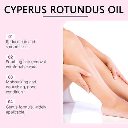 Cyperus Rotundus Oil for Hair Removal Soft Smooth Skin Care Deep Hydration anti Hair Growth Inhibition after Shave Oil