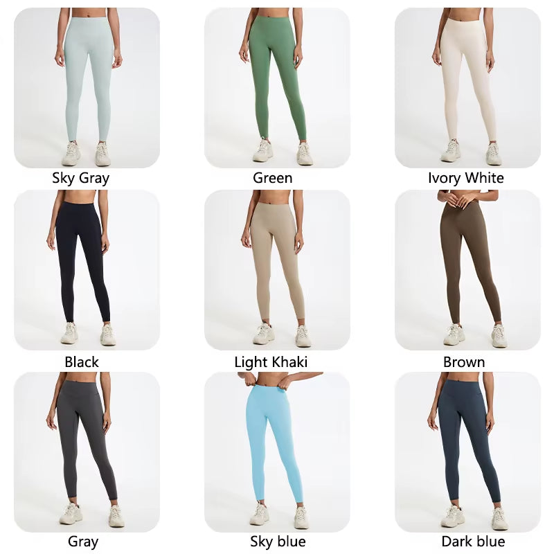 Super Soft Fabrics High Waist Leggings Quick-Dry Gym Yoga Pants Running Workout Tights Push up Sports Leggings Women