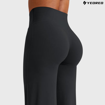 YEOREO Eddiy Leggings High-Waist Straight-Leg No Front Seam Buttery Soft Gym Yoga Pants for Women Fitness Tights
